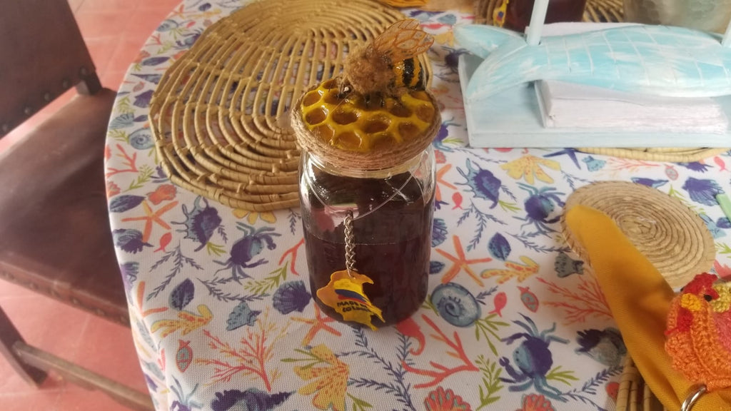 Frasco de miel