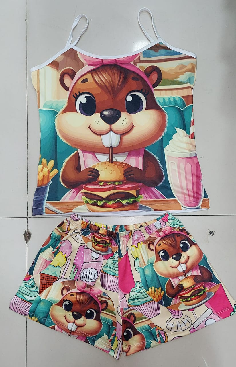 Printed pajamas