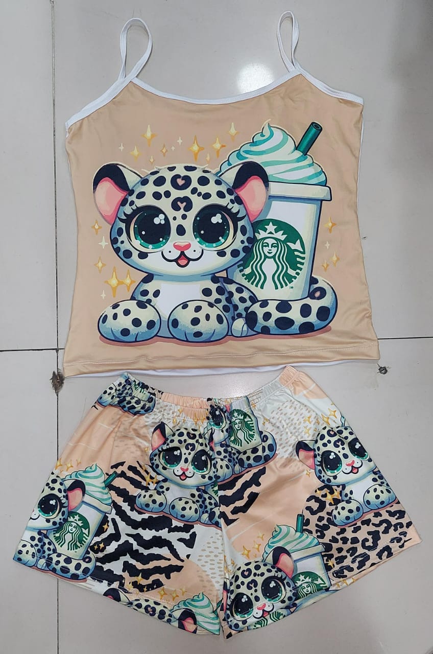 Printed pajamas