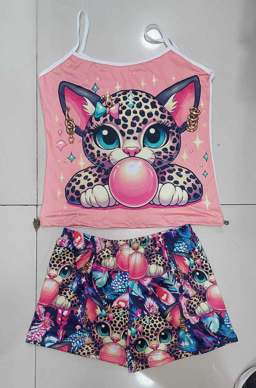 Printed pajamas